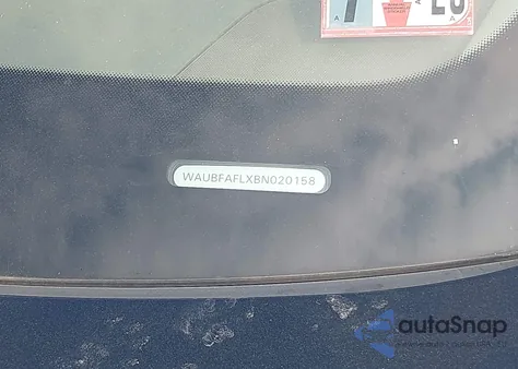 2011 Audi A4 2.0T Premium from USA, damaged, VIN WAUBFAFLXBN020158